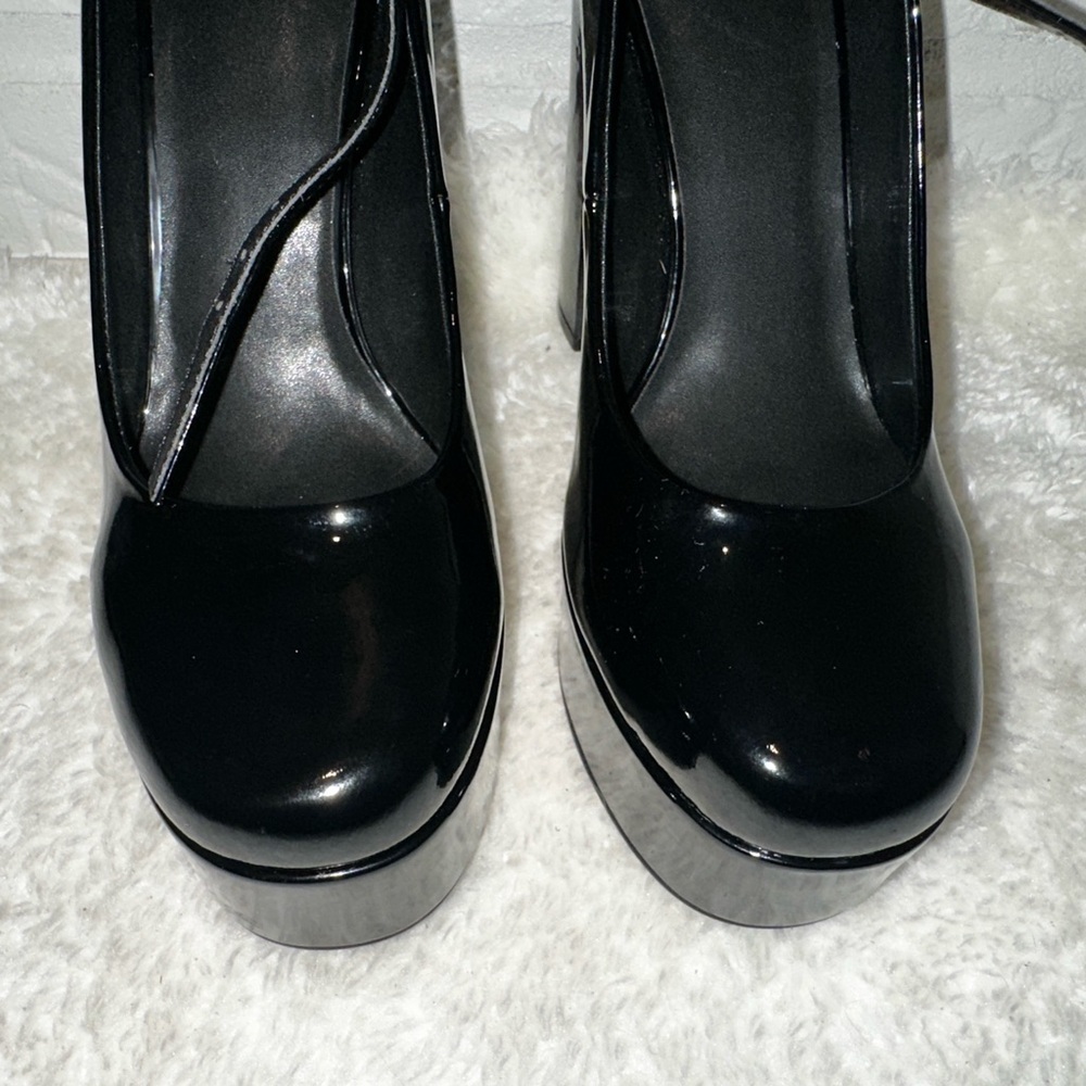 New Jeffrey Campbell Platform Mary Jane Shoes Size 7 - Picture 7 of 10